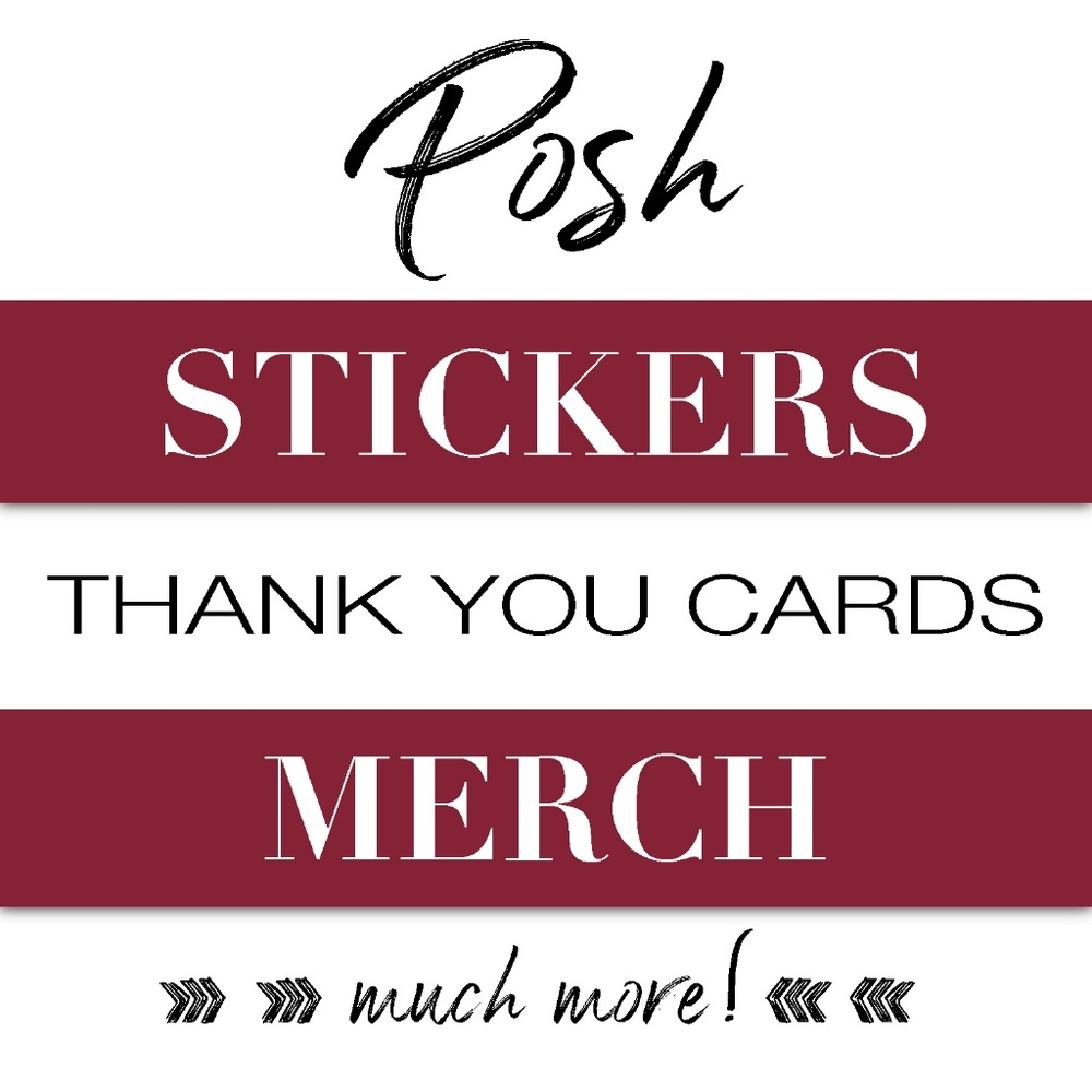 Posh Thank You Cards - Small (50) - Picture 3 of 4